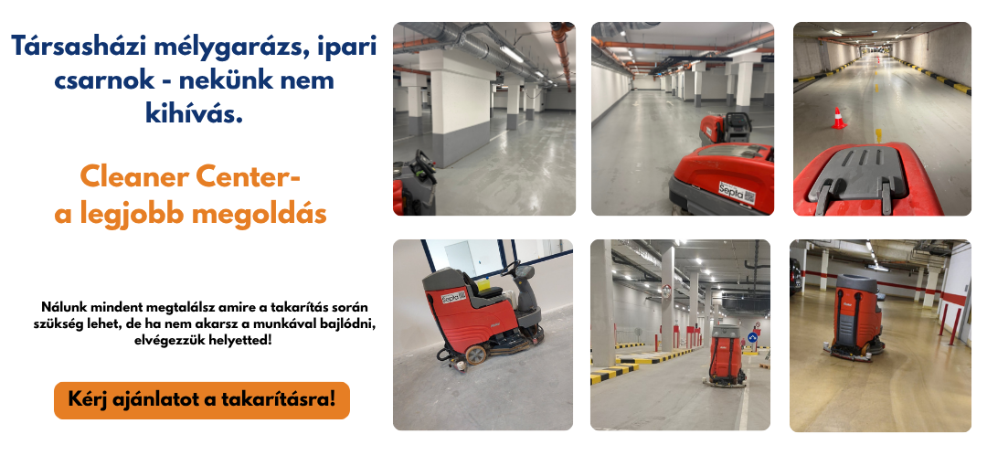 Cleaner Center- Gépkölcsönzés, takarítás